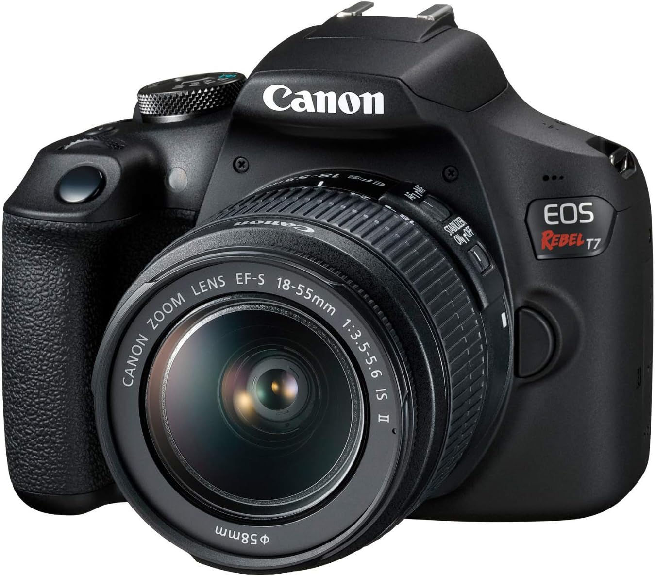 Canon EOS Rebel T7 DSLR Camera with 18-55mm Lens