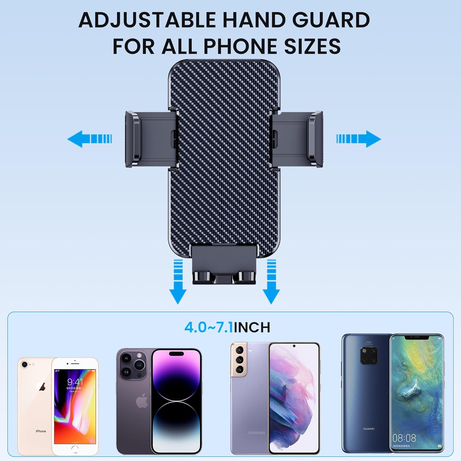 Phone Holder Car [Military Grade Suction Ultra Strong Base
