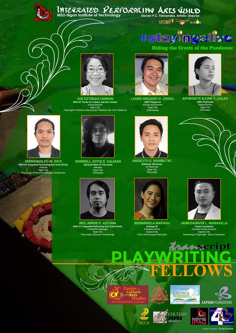 #stayingalive_TRANSCRIPT FELLOWS FINAL B