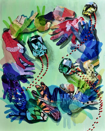 Mixed Media: Acrylic
