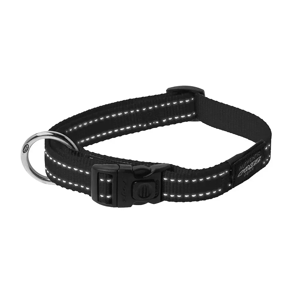 Product: קולר לכלב שחור 20 מ"מ