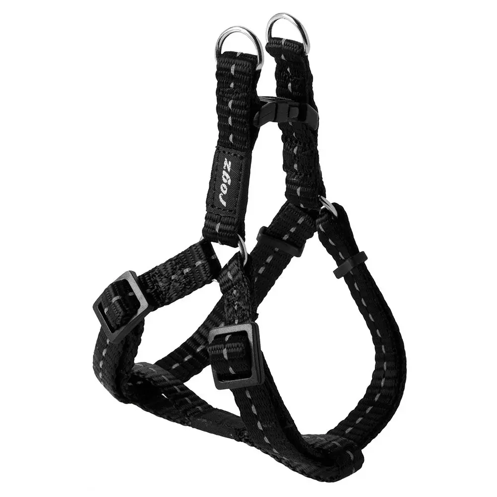 Product: רתמה לכלב שחורה 11 מ"מ