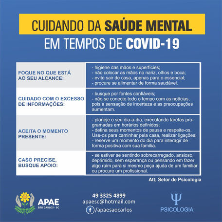 ✔️Dicas da APAE de São Carlos - SC.🌻