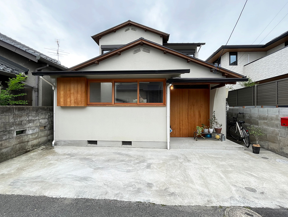 TSUGU DESIGN | 法連町の家|リノベーション|外観2