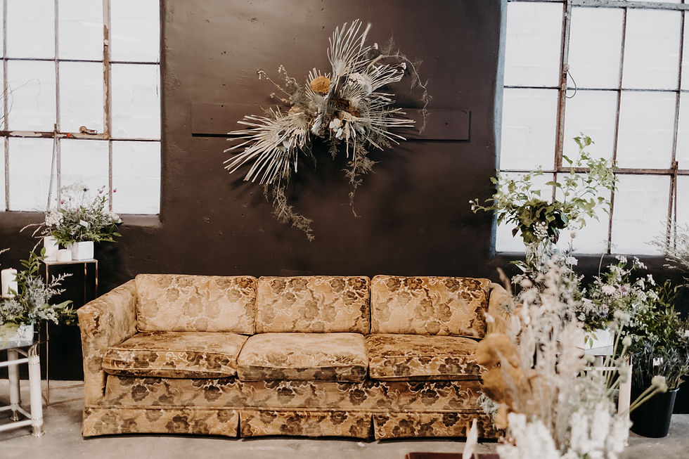 Green living wichita kansas sustainable floral art dried flowers