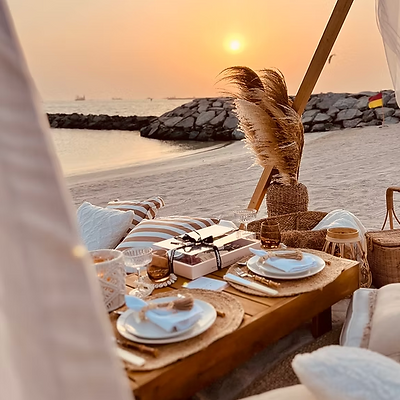 Sunset Picnic in San Antonio, TX