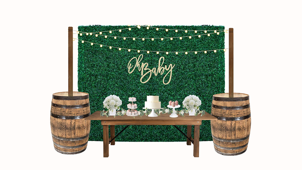 Thumbnail: Farmhouse Grass Wall Package in San Antonio, TX
