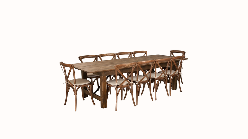 Farm House Table & Chairs Package