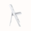 Thumbnail: White Resin Folding Chair