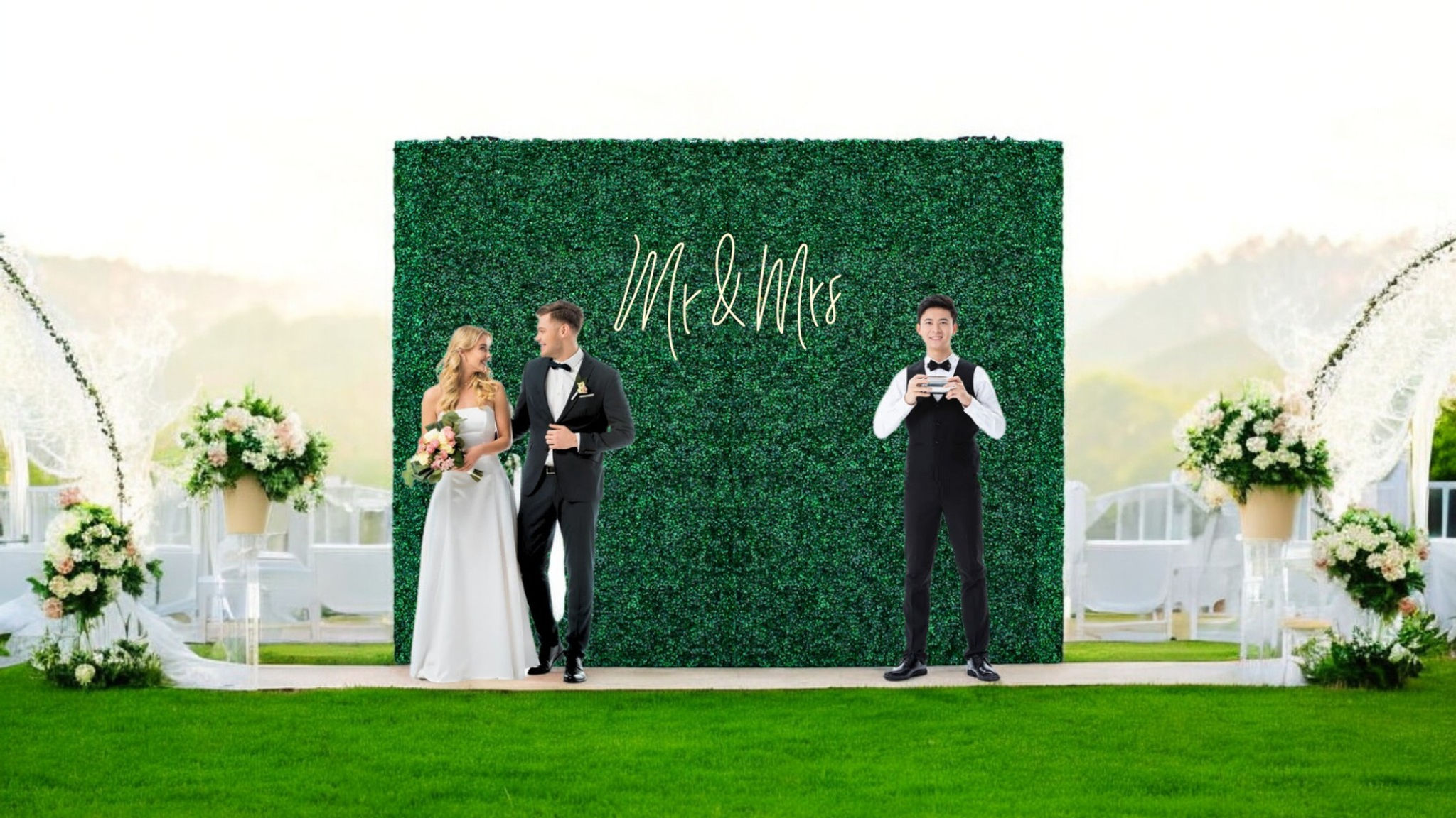 10x8 Grass Wall (2 Panels) in San Antonio, TX