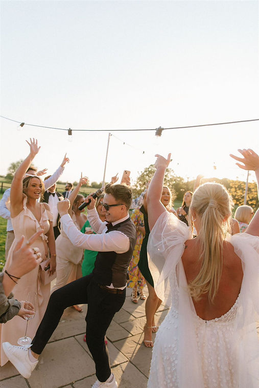Wedding singer Suffolk Casper Clarke performing in Norfolk