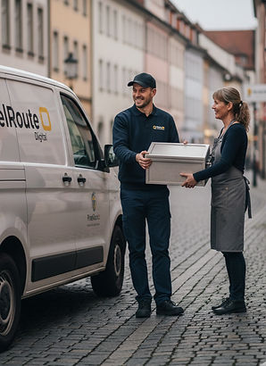 Resturant Auto Essenlieferung