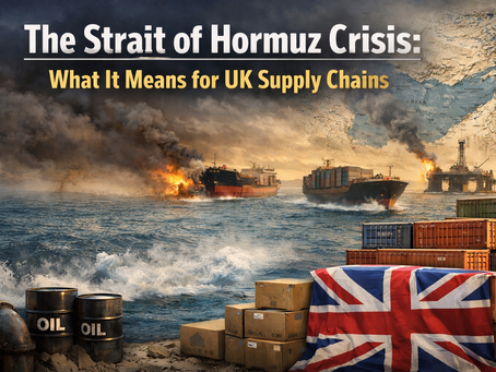 The Strait of Hormuz Crisis: What it Means for UK Supply Chains