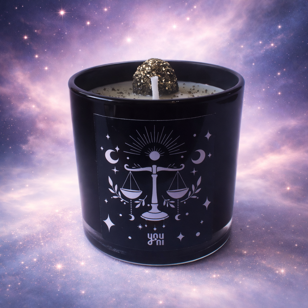 Vela Libra | Cristal e Aromaterapia