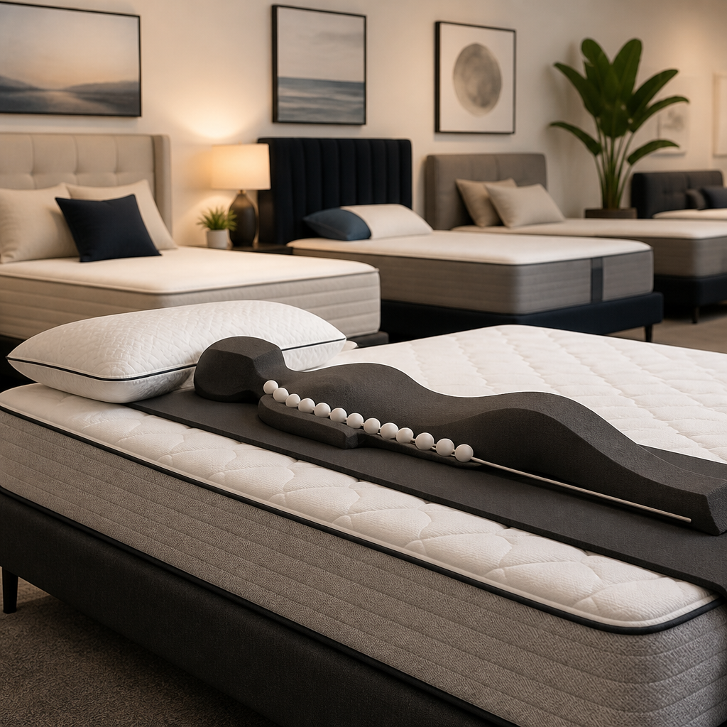 Sleep Posture Analysis consultation at Golden Dreams Mattress in Carlsbad