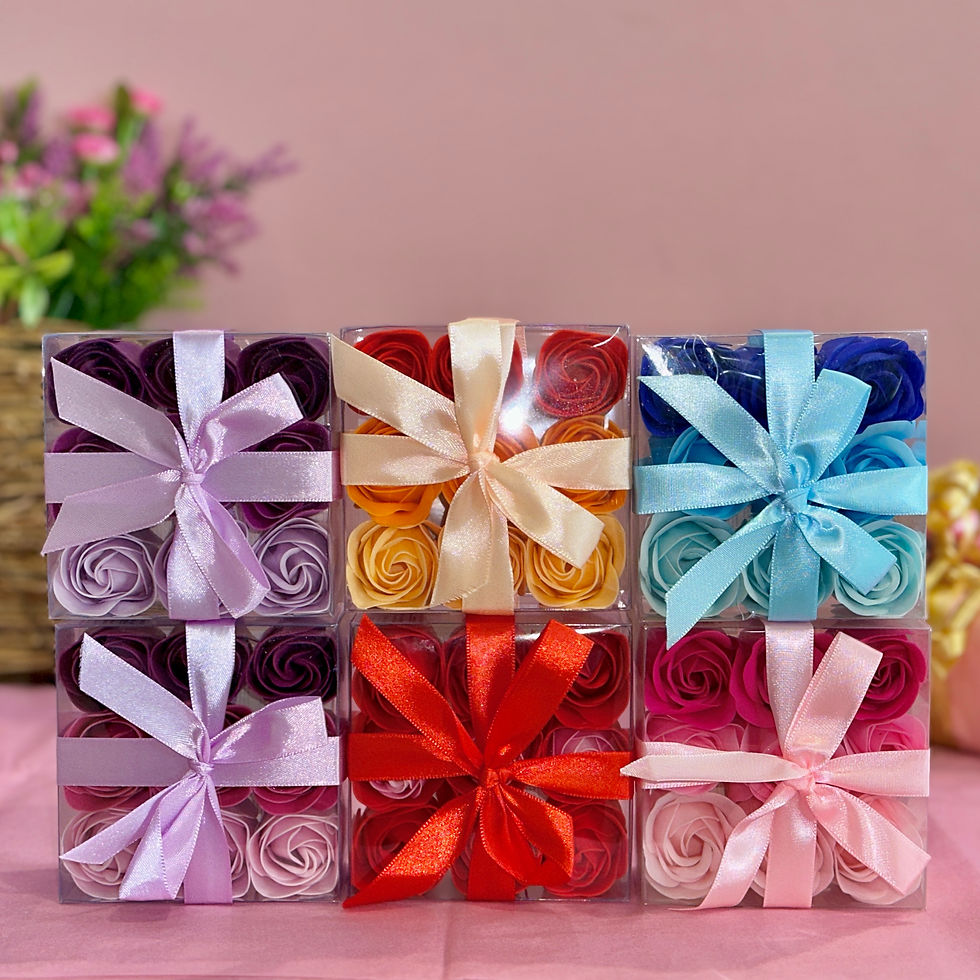 Flower soaps Glorious George Newport