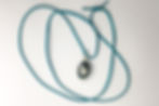 Pendant on ultra-suede