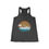 Thumbnail: California Natty Women's Flowy Racerback Tank Dark