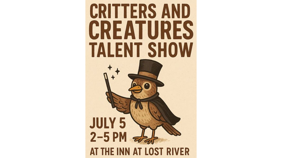 Critters and Creatures Talent Show Fundraiser