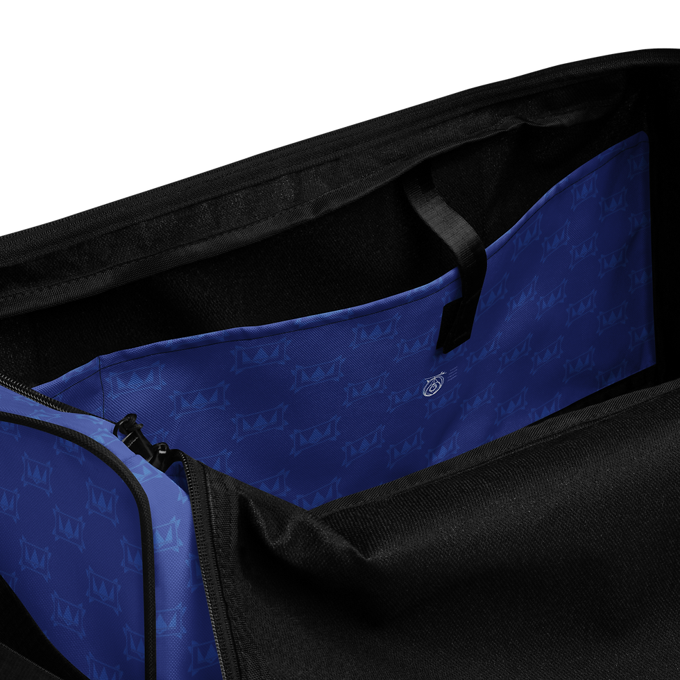 Thumbnail: "KINGDOM CONSCIOUSNESS" DEEP SEA BLUE - Duffle bag