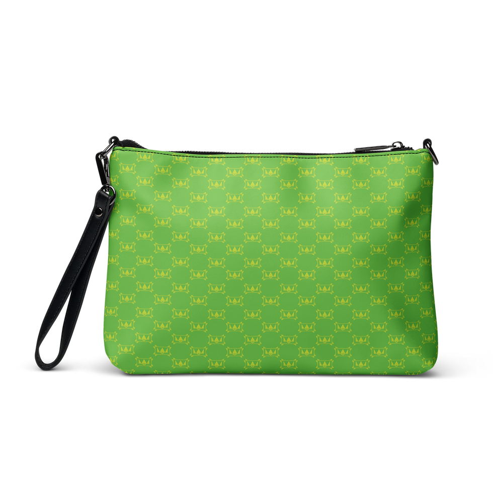 Thumbnail: "KINGDOM CONSCIOUSNESS" BEAUTY GREEN - Crossbody bag