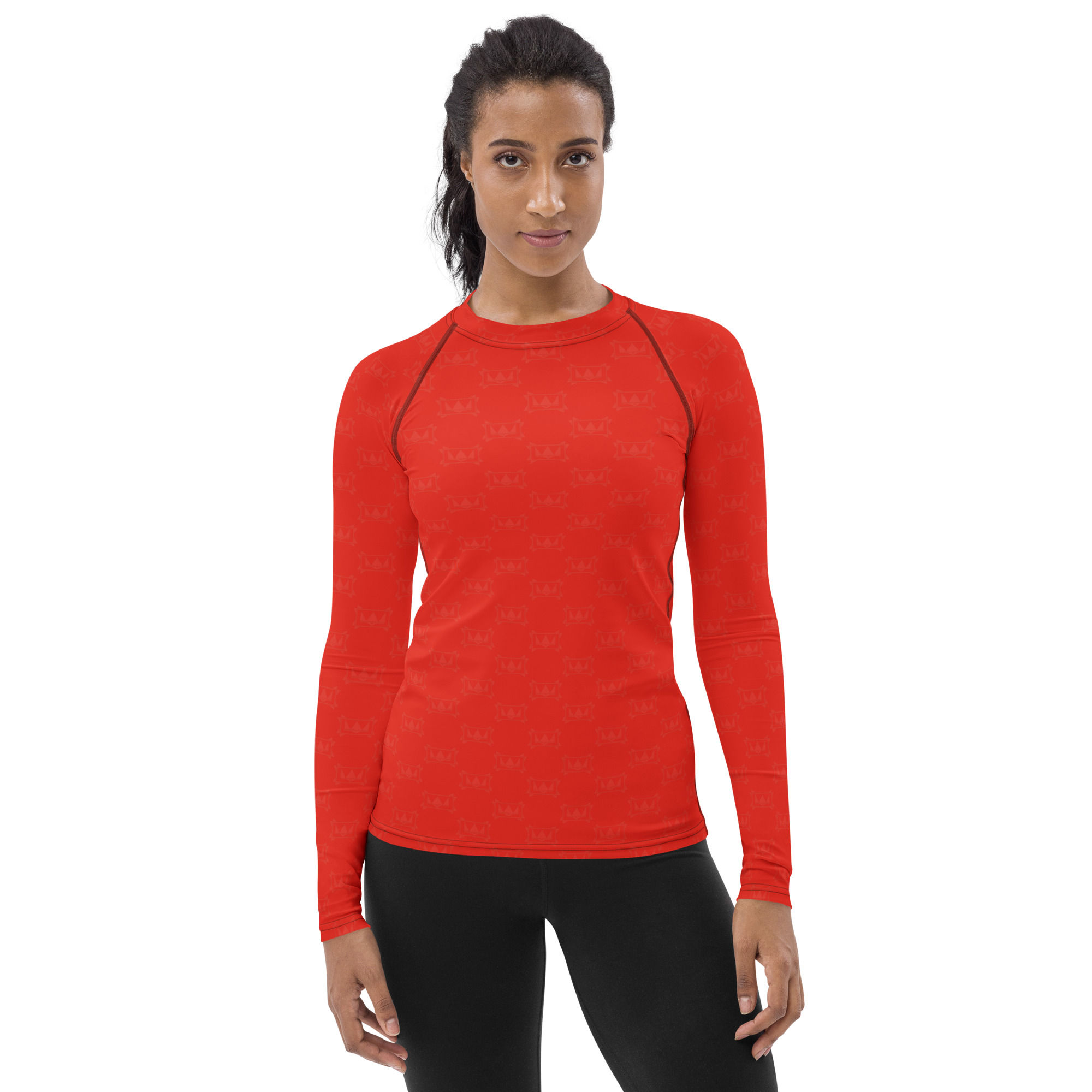 "KINGDOM CONSCIOUSNESS" ROOT RED - Women's Rash Guard