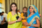 Dr Sabita Dixit with a patient