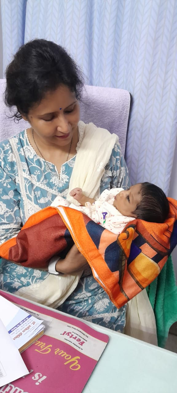 Successful childbirth at Dixit IVF