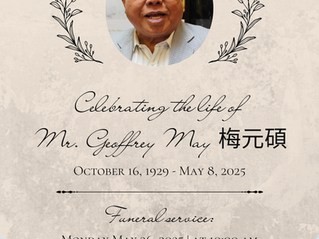 A Funeral Mass for Mr. Geoffrey May