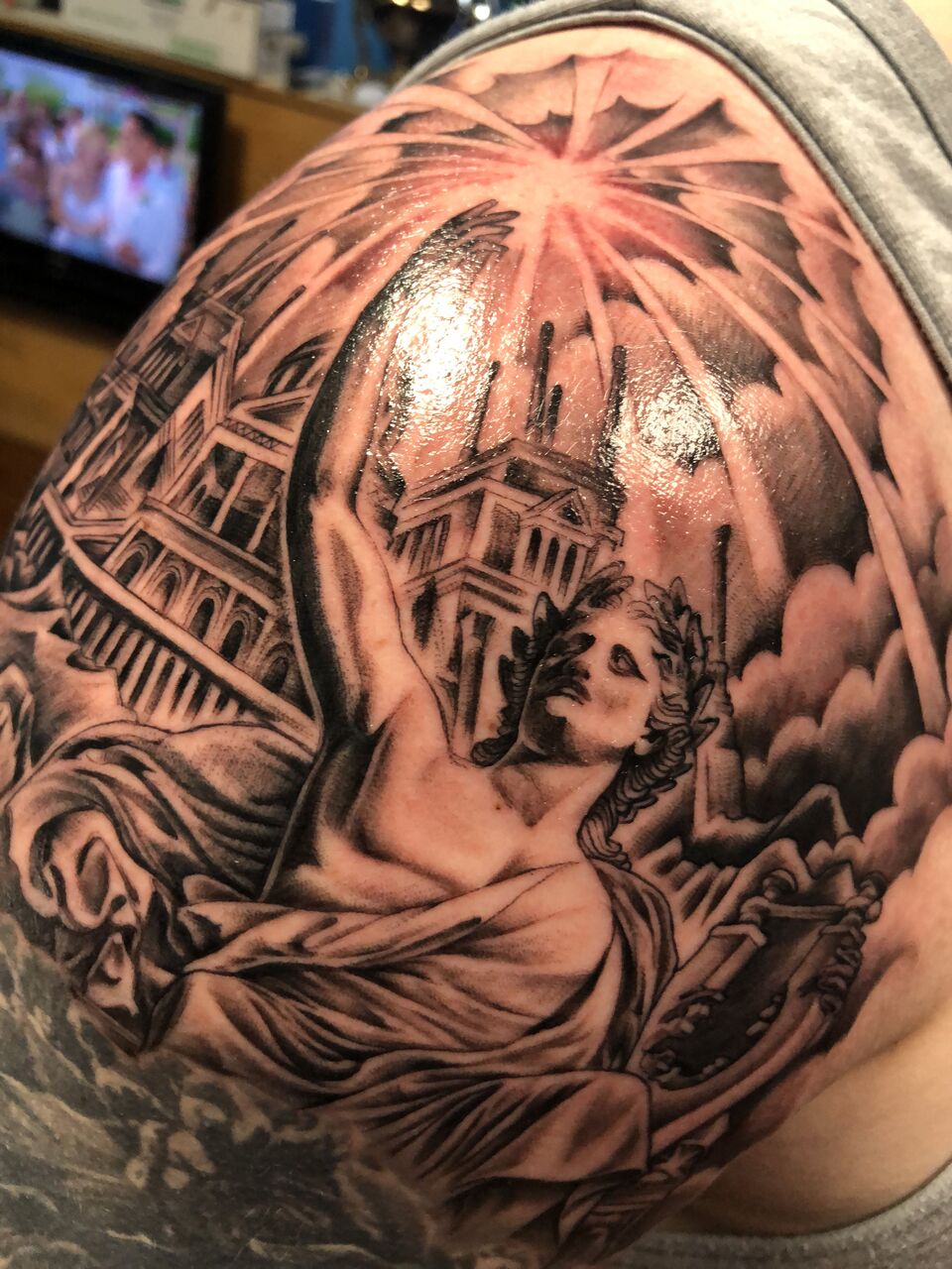 apollo temple tattoo
