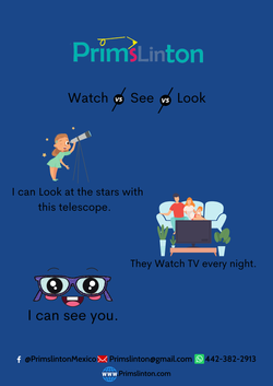 watch vs see vs look