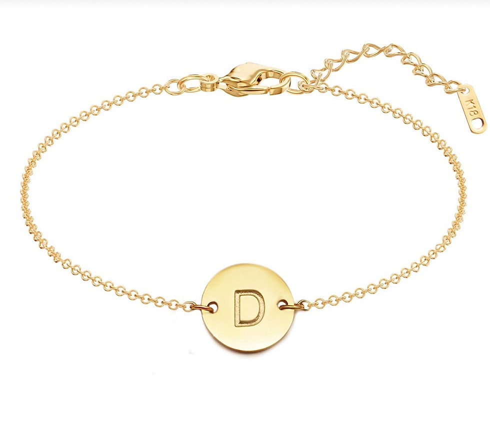 Thumbnail: Initial Bracelets for Kids/Toddlers 