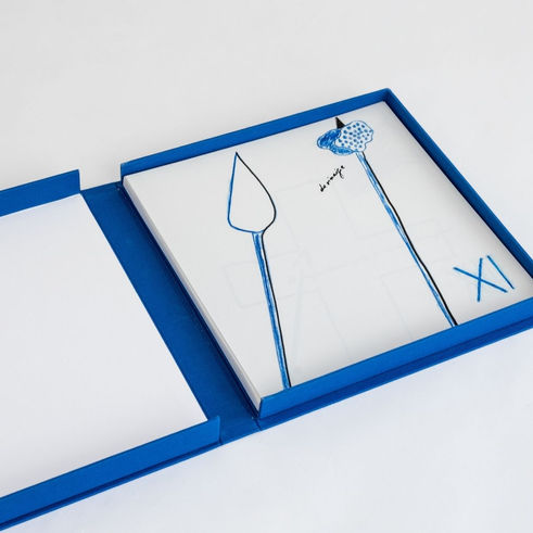 Bernard Chauveau éditions Galerie 8+4 Buraglio