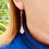 Miniature : Boucles d'oreille AERIA cône doré