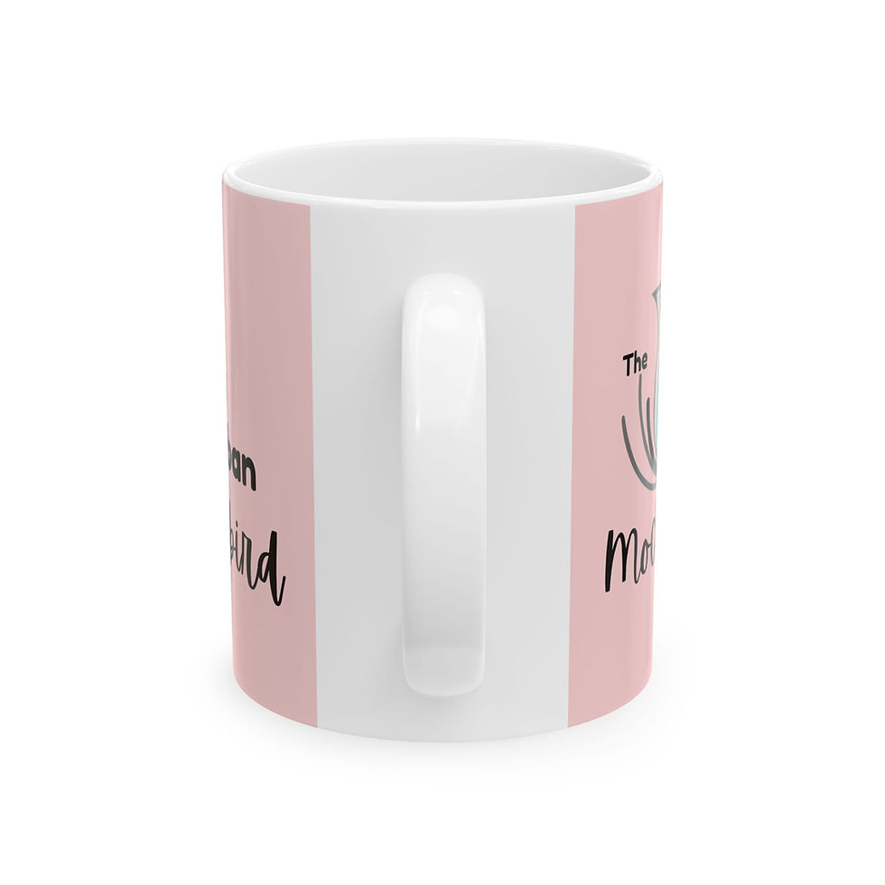 Thumbnail: The Urban Mockingbird Logo Ceramic Mug, (11oz, 15oz)