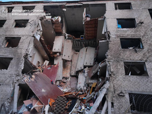 Rusia lanzó 80 drones en las últimas horas, denuncia Ucrania; 50 fueron derribados.