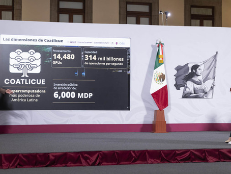 Sheinbaum presenta a Coatlicue, la supercomputadora pública mexicana