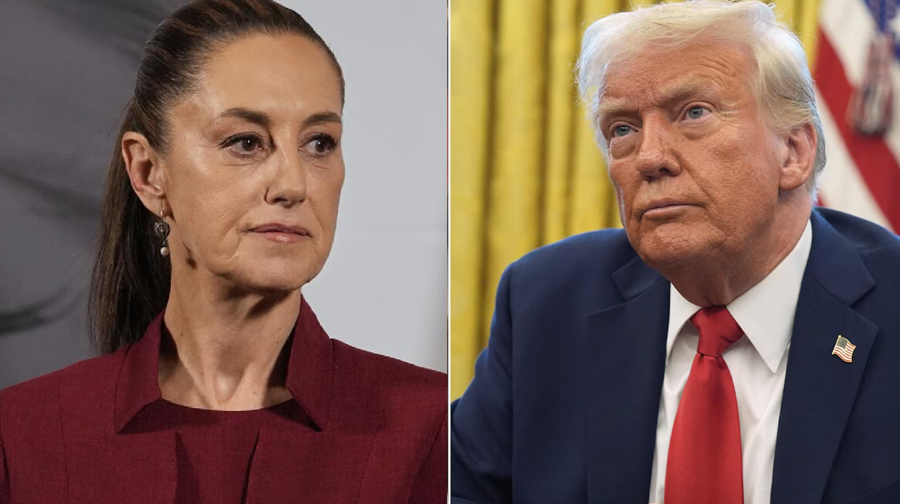 Sheinbaum reaccionó a la orden que Trump habría dado en secreto al Pentágono para usar fuerza militar contra los carteles.