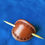 Thumbnail: Leather hair barrette 