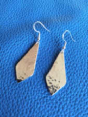 Silver earrings 