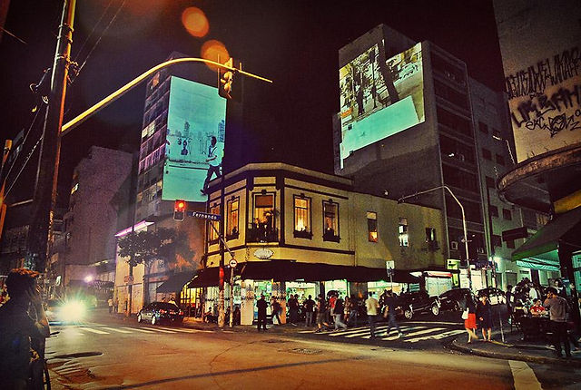 Bar na rua Augusta 