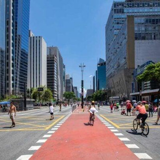 Foto aérea de são paulo 