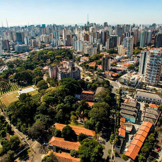 Vista aérea de são Paulo