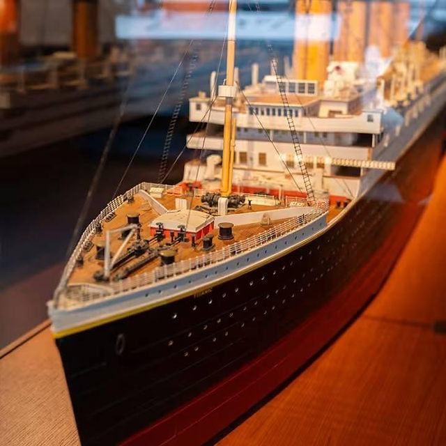 Foto do museu titanic