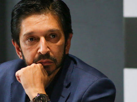 Ricardo Nunes, prefeito de São Paulo pelo MDB.