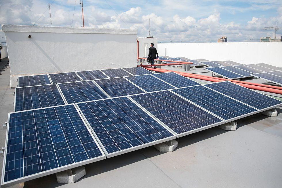 energia solar Águas de São Pedro