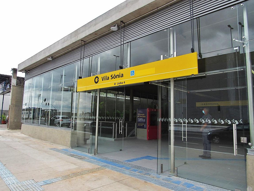 Estação de metrô Vila Sônia, Linha 4,