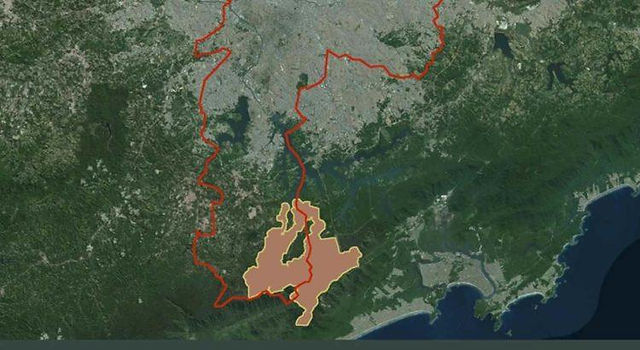 foto do mapa da reserva 
