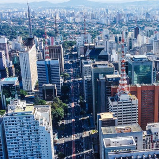 Foto aérea de são paulo