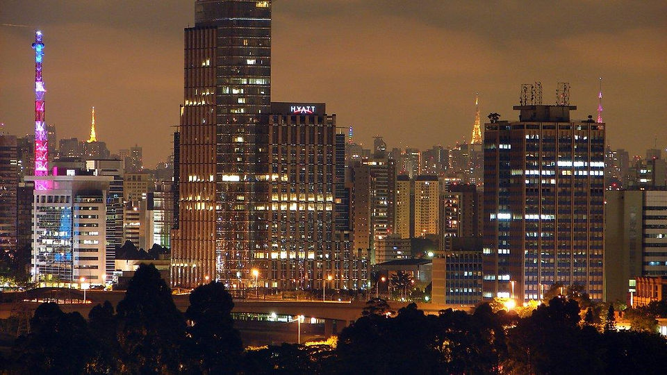 Foto aérea de são paulo 